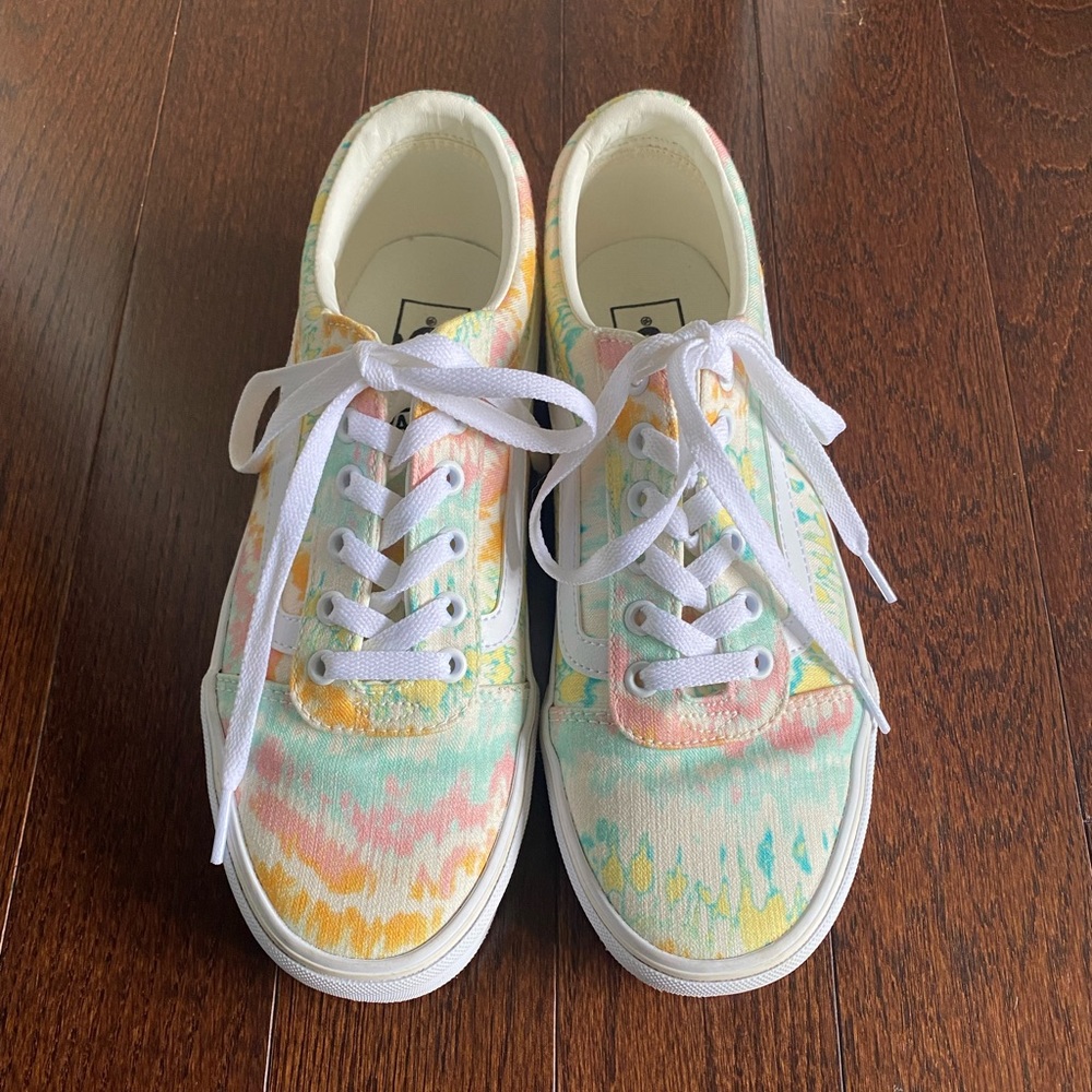 Pastel Tie dye VANS